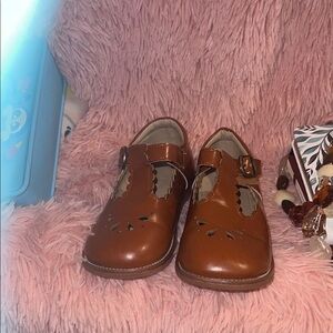 Feliz and flora Classic Brown Kids Shoes